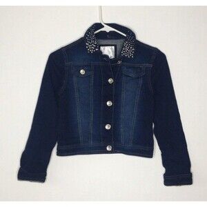 Justice premium Denim Jacket  size 10